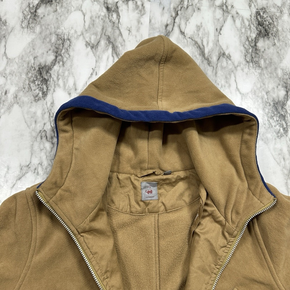 Uniqlo Undercover Full Zip Pocket Hoodie Sz XL (12) Boys Khaki (See Measurements - Picture 4 of 13